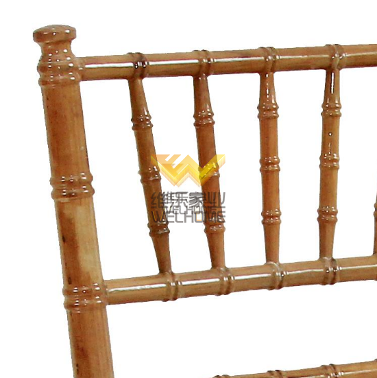 Natural wooden color comfortable chiavari chair for wedding/event